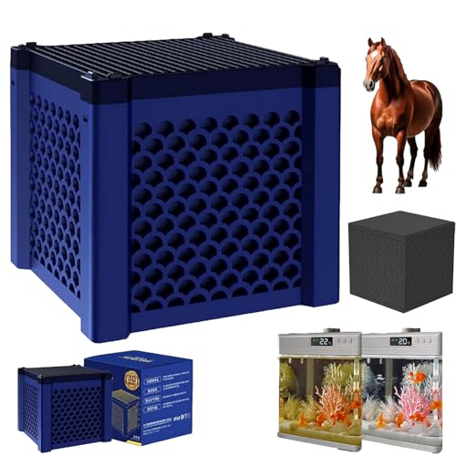 ZANWANXIN Pure Cube Water Trough Filter, Eco-Aquarium Watertrough Purifier Cube, Eco Aquarium Water Trough Purifiers (1pcs) von ZANWANXIN