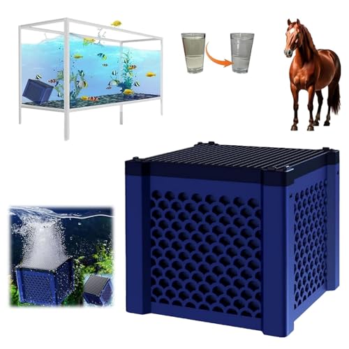 ZANWANXIN Pure Cube Water Trough Filter, Purecube 2.0 - for Cleaning Your Water Troughs, Filternatur Horse Water Trough Filter, Aquarium Water Trough Purifier Cube (1pc) von ZANWANXIN