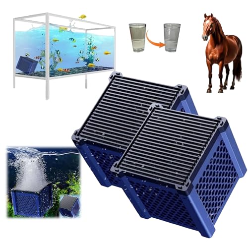ZANWANXIN Pure Cube Water Trough Filter, Purecube 2.0 - for Cleaning Your Water Troughs, Filternatur Horse Water Trough Filter, Aquarium Water Trough Purifier Cube (2pcs) von ZANWANXIN