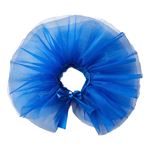 Hundekleid Sommerkleid Haustierkleidung Geburtstagsfeier Hündchen Sommerkleid Welpen Tutu Rock Katze Prinzessin Kleid Blau L von ZAOWU