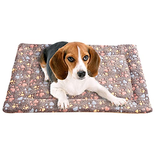 ZAOWU Hund Plüschmatte Verdicken Decke Katze warme Bettmatte Haustier Winterdecke Fuzzy Mat Braun Fuß 22"x15" ZAOWU Hund Plüschmatte Verdicken Decke Katze warme Bettmatte Haustier Winterdecke Fuzzy Mat Braun Fuß 22"x15" von ZAOWU