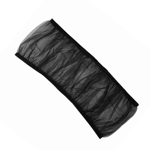 ZASCHMOY Beatmter Nylonvogelkäfigabdeckung mit Elastischen Design - Großer Größe, Blauer Samenfänger für Haustiervogelkäfige (Black) von ZASCHMOY