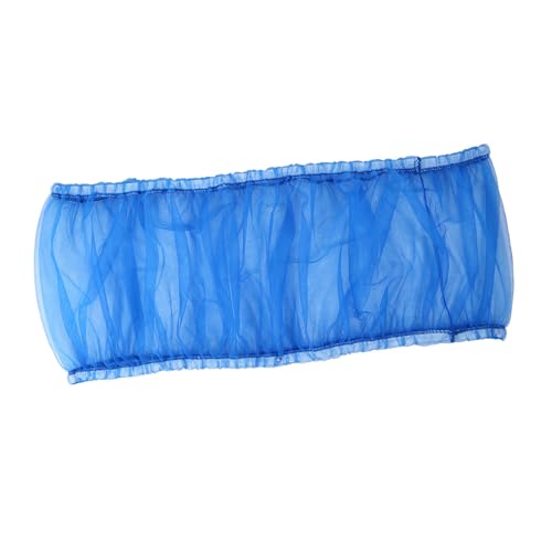 ZASCHMOY Beatmter Nylonvogelkäfigabdeckung mit Elastischen Design - Großer Größe, Blauer Samenfänger für Haustiervogelkäfige (Blue) von ZASCHMOY