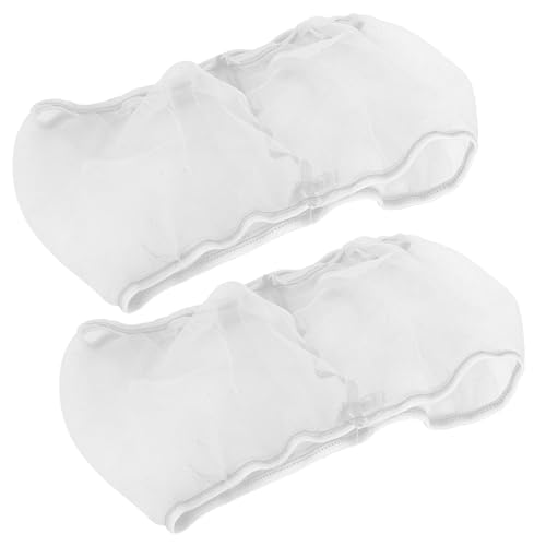 ZASCHMOY Universelle Vogelkäfigabdeckungen für Papageien - 2pcs Blue Polyester Mesh Samenfänger - Luftiger und Dehnbarer Vogelkäfigrock für die Eliminierung durch Chaos (S) von ZASCHMOY