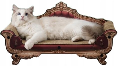 ZAXER - Katzenkratzbaum aus Pappe - Katzenkratzbaum in Sofaform - Katzenkratzbaum - Kratzbaum aus Wellpappe - Katzenspielzeug - Einfache Montage - 58 cm x 28 cm x 25 cm ZAXER - Katzenkratzbaum aus Pappe - Katzenkratzbaum in Sofaform - Katzenkratzbaum - Kratzbaum aus Wellpappe - Katzenspielzeug - Einfache Montage - 58 cm x 28 cm x 25 cm von ZAXER