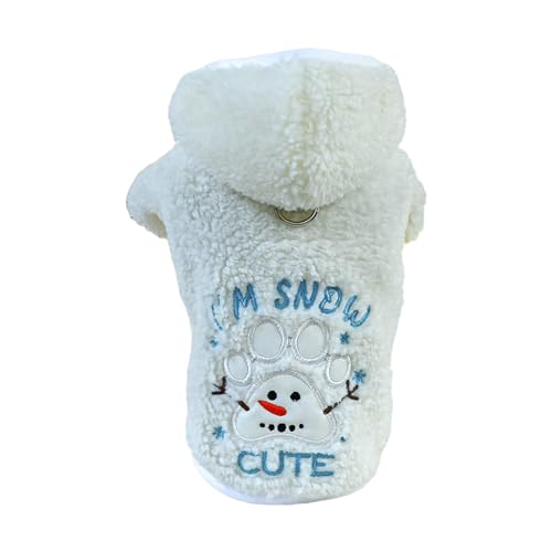 ZAYIUKI Hunde-Kapuzenpullover für kleine, mittelgroße und große Hunde, Weihnachtsmantel, Welpenbekleidung, Pullover, Welpen-Pyjama, Weihnachtsthema ZAYIUKI Hunde-Kapuzenpullover für kleine, mittelgroße und große Hunde, Weihnachtsmantel, Welpenbekleidung, Pullover, Welpen-Pyjama, Weihnachtsthema von ZAYIUKI