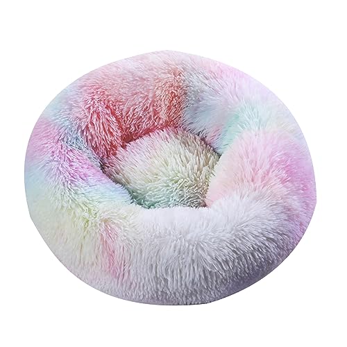 ZAYIUKI Katzenbett,weiches,handgefertigtes Haustierbett für Katzen oder kleine Hunde,abnehmbares rundes Bett für Herbst-Winter-Schlafmöbel im Innenbereich ZAYIUKI Katzenbett,weiches,handgefertigtes Haustierbett für Katzen oder kleine Hunde,abnehmbares rundes Bett für Herbst-Winter-Schlafmöbel im Innenbereich von ZAYIUKI