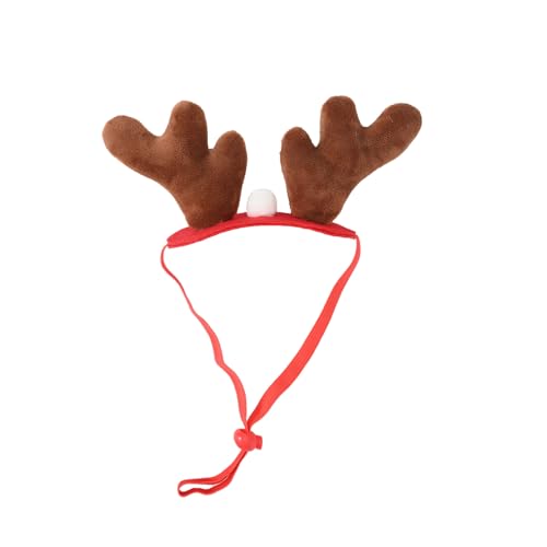 ZAYIUKI Weihnachts-Haustier-Kostüm, Kopfbedeckung für Katzen, Hunde, Haustier-Festival, Party-Requisiten, Geweih/Weihnachtsbäume, Stirnband, Haustier-Foto-Zubehör ZAYIUKI Weihnachts-Haustier-Kostüm, Kopfbedeckung für Katzen, Hunde, Haustier-Festival, Party-Requisiten, Geweih/Weihnachtsbäume, Stirnband, Haustier-Foto-Zubehör von ZAYIUKI