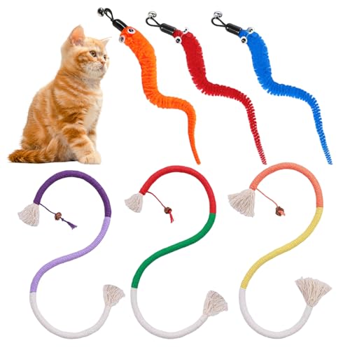 ZBHDEYG 3 Katzengras-Molarenseile, 3 Katzenstöcke, Katzenbeißseilspielzeug, Katzenzahnkauspielzeugseile, Katzenbaumwollseilspielzeug, Katzengras für Hauskatzen geeignet ZBHDEYG 3 Katzengras-Molarenseile, 3 Katzenstöcke, Katzenbeißseilspielzeug, Katzenzahnkauspielzeugseile, Katzenbaumwollseilspielzeug, Katzengras für Hauskatzen geeignet von ZBHDEYG