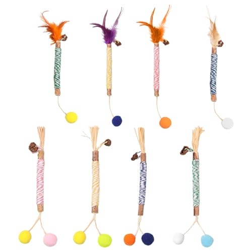 ZBHDEYG 8 Kätzchenspielzeuge, Katzengras-Beißstäbchen, Kaustäbchen Für Katzen, Katzen-Beißspielzeug, Katzen-Kauspielzeug, Katzengras-Beißstäbchen, Katzenkrallenspielzeug ZBHDEYG 8 Kätzchenspielzeuge, Katzengras-Beißstäbchen, Kaustäbchen Für Katzen, Katzen-Beißspielzeug, Katzen-Kauspielzeug, Katzengras-Beißstäbchen, Katzenkrallenspielzeug von ZBHDEYG