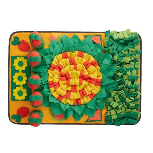 Bunte Snuffle Pad Fütterungsmatte Für Verschiedene Hund Fördert Natürliche Futtermittelinstinkte Durch Dufttraining Aktivität Hunde Puzzle Training Spielzeug Bunte Snuffle Pad Fütterungsmatte Für Verschiedene Hund Fördert Natürliche Futtermittelinstinkte Durch Dufttraining Aktivität Hunde Puzzle Training Spielzeug von ZBIianxer