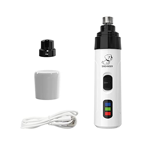 ZBIianxer Nagelschleifer für kleine, große Hunde und Katzen, effektiv, 2 Geschwindigkeiten + USB-Kabel, professionell mit LED-Beleuchtung, Haustierpflege-Zubehör, professionell für Hunde ZBIianxer Nagelschleifer für kleine, große Hunde und Katzen, effektiv, 2 Geschwindigkeiten + USB-Kabel, professionell mit LED-Beleuchtung, Haustierpflege-Zubehör, professionell für Hunde von ZBIianxer