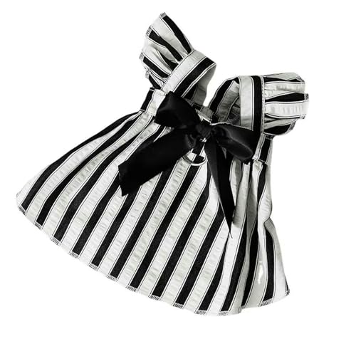 ZBJZUIMEI Hundekleidung Europäische Haustier Bow Kleid Kleiner Hund Sommerpullover Bichon Frise Teddy Zwei Beine Kleidung-schwarz-l ZBJZUIMEI Hundekleidung Europäische Haustier Bow Kleid Kleiner Hund Sommerpullover Bichon Frise Teddy Zwei Beine Kleidung-schwarz-l von ZBJZUIMEI