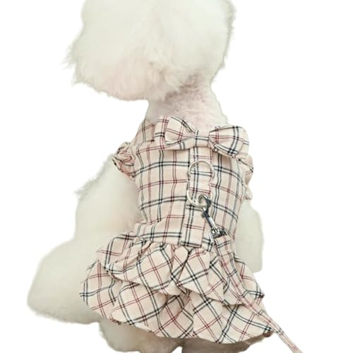 ZBJZUIMEI Hundekleidung Leinenhundprinzessinrock, Haustierplaidrock, Dünne Frühlings- Und Sommerhundrock, Kleine Mittelgroße Hundekleidung-hellgrau-XXL ZBJZUIMEI Hundekleidung Leinenhundprinzessinrock, Haustierplaidrock, Dünne Frühlings- Und Sommerhundrock, Kleine Mittelgroße Hundekleidung-hellgrau-XXL von ZBJZUIMEI