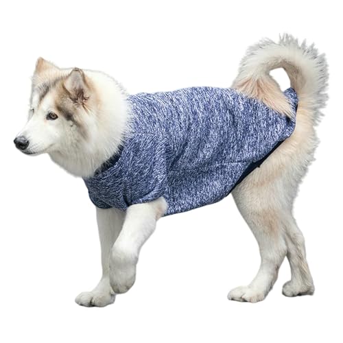 ZBJZUIMEI Hundekleidung Pack Hundespringer Warmer Haustierpullover Pullover Mant-blau-4xl ZBJZUIMEI Hundekleidung Pack Hundespringer Warmer Haustierpullover Pullover Mant-blau-4xl von ZBJZUIMEI