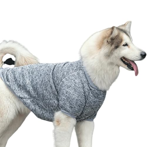 ZBJZUIMEI Hundekleidung Pack Hundespringer Warmer Haustierpullover Pullover Mant-grau-4xl ZBJZUIMEI Hundekleidung Pack Hundespringer Warmer Haustierpullover Pullover Mant-grau-4xl von ZBJZUIMEI