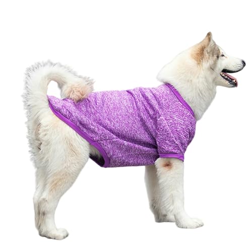 ZBJZUIMEI Hundekleidung Pack Hundespringer Warmer Haustierpullover Pullover Mant-lila-4xl ZBJZUIMEI Hundekleidung Pack Hundespringer Warmer Haustierpullover Pullover Mant-lila-4xl von ZBJZUIMEI