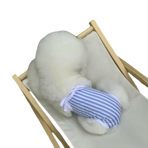 ZBJZUIMEI Hundekleidung Sommer Haustier One - Stück Anzug Hunde Kleidung Teddybär Welpe Fashion Foto Katze Weste Badeanzug Badeanzug-blau-XL von ZBJZUIMEI