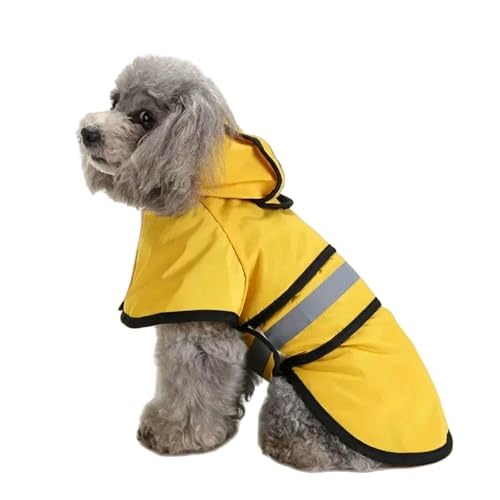 ZBJZUIMEI Poncho Regen Regenmantel Mit Kapuze-Slicker-Poncho Für Kleine Bis X-große Hunde Und Welpen Gelb-gelb-XXL ZBJZUIMEI Poncho Regen Regenmantel Mit Kapuze-Slicker-Poncho Für Kleine Bis X-große Hunde Und Welpen Gelb-gelb-XXL von ZBJZUIMEI