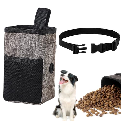 ZBKJYILF Leckerlibeutel für Hunde, Futterbeutel Leckerlitasche für Hunde, Leckerlitasche mit Verstellbarer Schnalle für Training, Fütterung ZBKJYILF Leckerlibeutel für Hunde, Futterbeutel Leckerlitasche für Hunde, Leckerlitasche mit Verstellbarer Schnalle für Training, Fütterung von ZBKJYILF