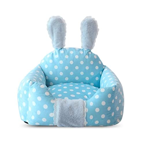 ZCLNYVGJ Beruhigendes Hundebett, Süßes Kaninchenförmiges Haustierbett, Katzenhaus, Hundebett, Zwingernest, Warmes Welpen-/Kätzchenbett, Kissenunterlage, Bequemes Katzenhaus, Haustiernest, Matratzenunt ZCLNYVGJ Beruhigendes Hundebett, Süßes Kaninchenförmiges Haustierbett, Katzenhaus, Hundebett, Zwingernest, Warmes Welpen-/Kätzchenbett, Kissenunterlage, Bequemes Katzenhaus, Haustiernest, Matratzenunt von ZCLNYVGJ