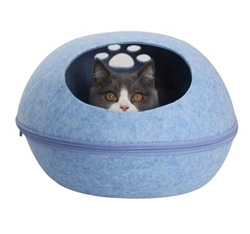 ZCLNYVGJ Beruhigendes Hundebett Hundekatzenbett Höhle Schlafsack Reißverschluss Eiförmiges Haustierbett Filztuch Haustierhaus Nest Katzenkorb Für Katzen Tierbedarf Matratzenmatte Für Haustiere ZCLNYVGJ Beruhigendes Hundebett Hundekatzenbett Höhle Schlafsack Reißverschluss Eiförmiges Haustierbett Filztuch Haustierhaus Nest Katzenkorb Für Katzen Tierbedarf Matratzenmatte Für Haustiere von ZCLNYVGJ