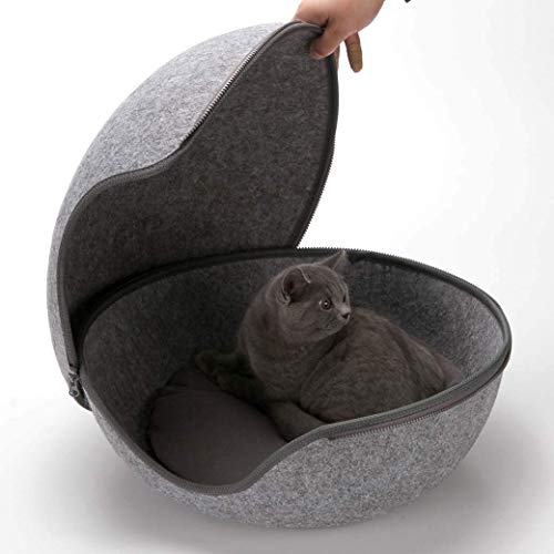 ZCLNYVGJ Eier-Katzennest, Eierförmige Warme Katzenhöhlenhäuser, Süßes Haustierzubehör ZCLNYVGJ Eier-Katzennest, Eierförmige Warme Katzenhöhlenhäuser, Süßes Haustierzubehör von ZCLNYVGJ