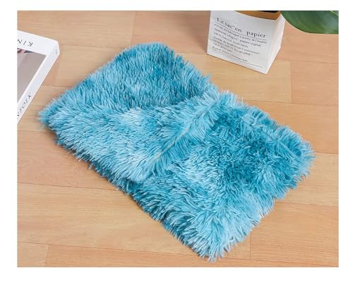 ZCXCsfp Langes Bett für Haustiere, Kätzchen, Matratze, Kunstfell, warme Katzen- und Hundedecke, Hundehütte, Plüschdecke, rutschfest, flauschig, waschbar, Haustierbett, Kissenauflage (Zrblue1, 56 x 36 ZCXCsfp Langes Bett für Haustiere, Kätzchen, Matratze, Kunstfell, warme Katzen- und Hundedecke, Hundehütte, Plüschdecke, rutschfest, flauschig, waschbar, Haustierbett, Kissenauflage (Zrblue1, 56 x 36 von ZCXCsfp