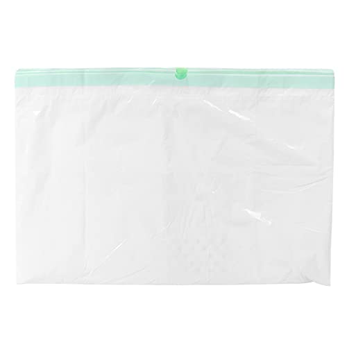 Filterbeutel-Set für Haustierstreu, übergroße Katzenfutterbeutel mit Filterlöchern und auslaufsicherem Verschluss, 7er-Pack (6 mit Löchern, 1 ohne) (S) von ZCYLPT