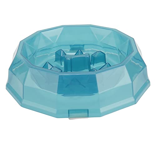 Langsame Feeder Hundenäpfe Lebensmittelqualität Verhindern Würgen Verdauungshilfe Hund Langsam Fütterung Puzzle Schüssel Haustiere Langsamer Lebensmittel Gerichte Rutschfeste Design (Blau) von ZCYLPT