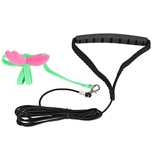 Bird Harness Leash | Adjustable & Escape - Proof for Parrots/Conures/Parakeets | Outdoor Flying Training with Comfortable Soft Rope | 78 inch Leash with Secure Hook (Green) von ZCZDHNA