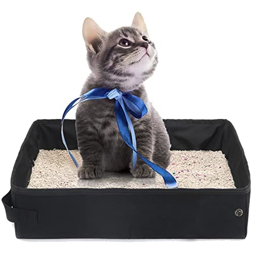Katzentoilette Tragbare, Faltbare Katzentoilette, Katzenklo Faltbare, Katzentoilette Leicht, wasserdichte, Faltbare Und Leichte Katzentoilette, Oxford Stoff, Für Reisen, Outdoor, Park Katzentoilette Tragbare, Faltbare Katzentoilette, Katzenklo Faltbare, Katzentoilette Leicht, wasserdichte, Faltbare Und Leichte Katzentoilette, Oxford Stoff, Für Reisen, Outdoor, Park von ZDDQ