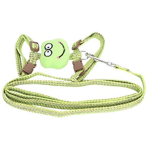 Fluchtdichtes Katzenkabelbaum mit Leine und Komfortables Design für Sichere Wanderaktivitäten (Green) von ZDETGU