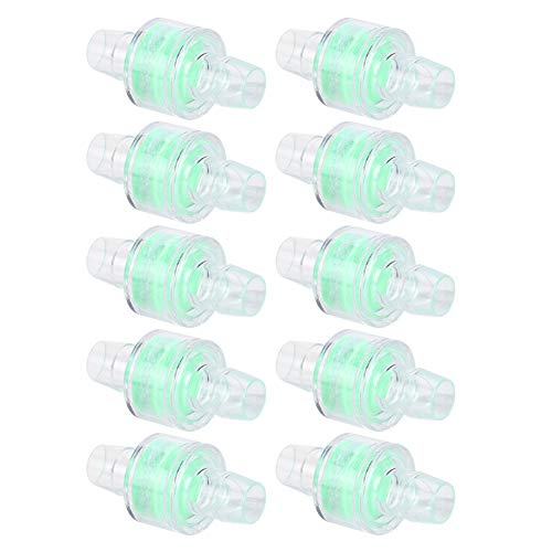 ZDETGU 10pcs ABS Green Aquariumpumpe Silikonrohr für Fischtanks und Schlauchversorgungen (10 mm) von ZDETGU