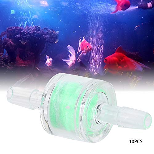 ZDETGU 10pcs ABS Green Aquariumpumpe Silikonrohr für Fischtanks und Schlauchversorgungen (4mm) von ZDETGU