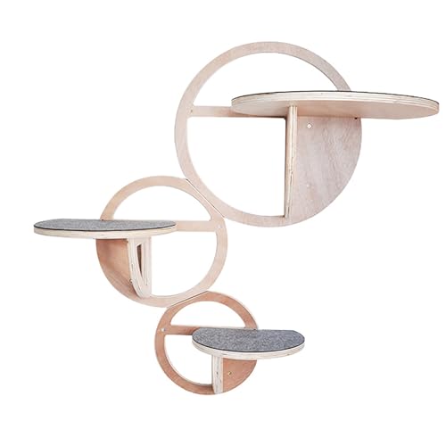 3 Stück An Der Wand Montierte Katzenmöbel, Kletterwand Katzen, Katzenregale Und Sitzstangen for Die Wand, Katzenwandmöbel, Katzenwandhaus-Set 3 Stück An Der Wand Montierte Katzenmöbel, Kletterwand Katzen, Katzenregale Und Sitzstangen for Die Wand, Katzenwandmöbel, Katzenwandhaus-Set von ZDMZR