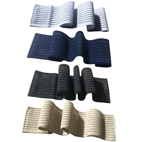 4 Stück Handgelenkbandage, Handgelenkstütze Handbandage, Atmungsaktives Handgelenkband, Elastische Handgelenkbandage, Elastische Handgelenkstütze, für Tennis, Fitnessstudio, Sport 4 Stück Handgelenkbandage, Handgelenkstütze Handbandage, Atmungsaktives Handgelenkband, Elastische Handgelenkbandage, Elastische Handgelenkstütze, für Tennis, Fitnessstudio, Sport von ZEACCT