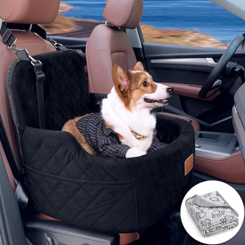 Autositz für Hunde, Sicherheitssitz für Haustiere, für Jede Art von Auto geeignet,Der Hundesitz aus hochwertigem Kurzplüsch, abnehmbar und leicht zu reinigen. Autositz für Hunde, Sicherheitssitz für Haustiere, für Jede Art von Auto geeignet,Der Hundesitz aus hochwertigem Kurzplüsch, abnehmbar und leicht zu reinigen. von ZEEXIPDR