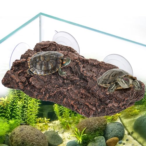 ZENFUN Schildkröte Sonnenplattform Aquarium Schildkröte Kletterplattform mit 3 Saugnäpfen Baby Schildkröte Ruheterrasse Kletterrampe Schiefer Reptilien Dock für Terrapins, Frösche ZENFUN Schildkröte Sonnenplattform Aquarium Schildkröte Kletterplattform mit 3 Saugnäpfen Baby Schildkröte Ruheterrasse Kletterrampe Schiefer Reptilien Dock für Terrapins, Frösche von ZENFUN
