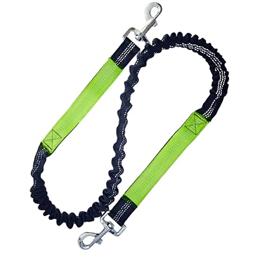 ZENGSUSU 1,2 m Bungee-Hundeleinen-Verlängerungsbefestigung für Hunde bis zu 150 kg, reflektierende taktische stoßdämpfende Leine mit doppelten drehbaren Clips für Camping/Laufen/Fahrrad ZENGSUSU 1,2 m Bungee-Hundeleinen-Verlängerungsbefestigung für Hunde bis zu 150 kg, reflektierende taktische stoßdämpfende Leine mit doppelten drehbaren Clips für Camping/Laufen/Fahrrad von ZENGSUSU