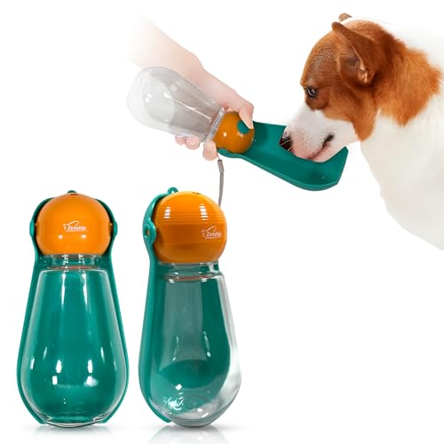 Faltbarer Wasserflaschenspender für Hunde mit tragbarem Napf Faltbarer Wasserflaschenspender für Hunde mit tragbarem Napf von ZENSHIP.