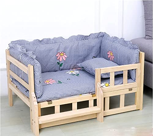 ZEONIK hundebett Eevated Hundebett aus Holz, Haustierbett, Schlafsofa, Couch, waschbares Haustierbett, Couch, Hundehüttenmöbel für kleine, mittelgroße Haustiere und Katzen hundebetten ZEONIK hundebett Eevated Hundebett aus Holz, Haustierbett, Schlafsofa, Couch, waschbares Haustierbett, Couch, Hundehüttenmöbel für kleine, mittelgroße Haustiere und Katzen hundebetten von ZEONIK
