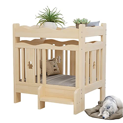 ZEONIK hundebett Hölzernes Hundebett, erhöhtes Haustierbett, Haustier-Schlafsofa, Couch, Robustes Haustierbett, Hundehüttenmöbel, Katzenbett für mittelgroße und kleine Hunde hundebetten ZEONIK hundebett Hölzernes Hundebett, erhöhtes Haustierbett, Haustier-Schlafsofa, Couch, Robustes Haustierbett, Hundehüttenmöbel, Katzenbett für mittelgroße und kleine Hunde hundebetten von ZEONIK