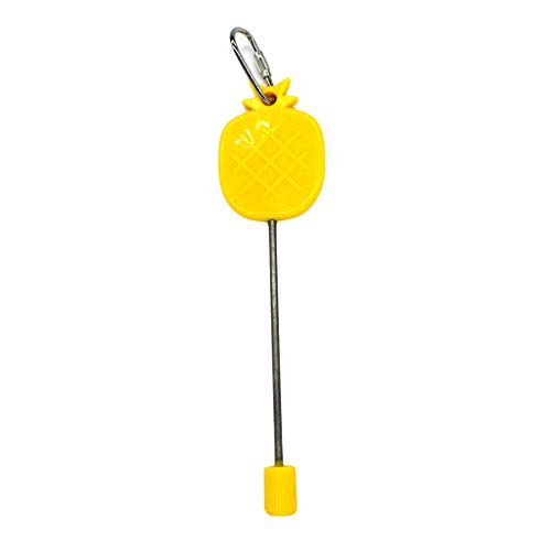 Edelstahl Fleisch Lebensmittel Halter Stick Obst Spieß Bird Treating Tool Parrot Toy von ZEPFJHE