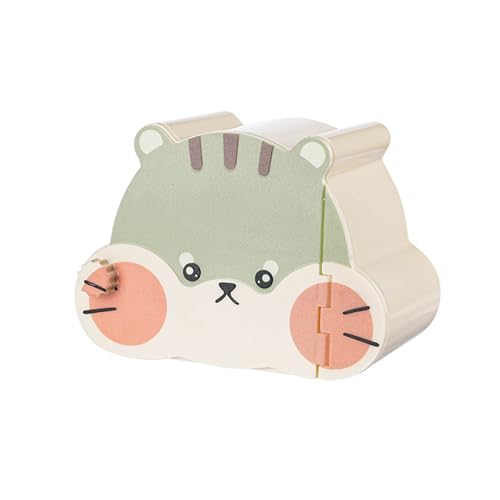 Haustierkäfig, Bett, Unterschlupf, Haus für Hamster, Käfig, Versteck, Haus, Schlaf, Kleintiere, Hamster, Dekoration, Haustier bequem von ZEPFJHE