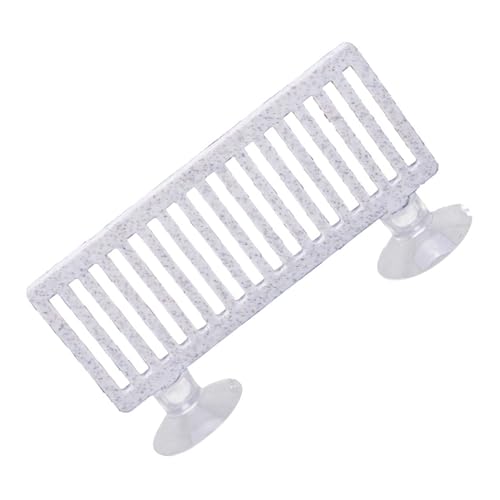 Plattformdruck für Aquarien, Aquarium-Dekoration, schönes Aussehen, künstliche Verstecke, mehrfarbig, Betta-Fischblatt-Pad von ZEPFJHE