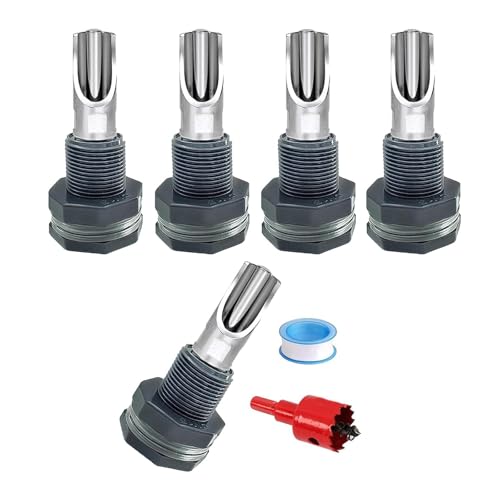 ZEPFJHE 5 Stück Edelstahl Schweine Bewässerungsnippel Wasserspender Nippel für sichere Trinksysteme Nutztierbewässerung Versorgung Auslaufsicher Trinker ZEPFJHE 5 Stück Edelstahl Schweine Bewässerungsnippel Wasserspender Nippel für sichere Trinksysteme Nutztierbewässerung Versorgung Auslaufsicher Trinker von ZEPFJHE