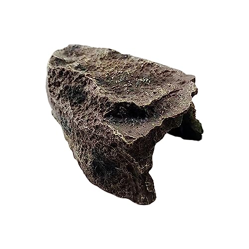 ZEPFJHE Aquarien Kunstharz Steinhöhle Garnelen Unterwasser-Ornament Fischversteck Landschaftsbau Dekor von ZEPFJHE