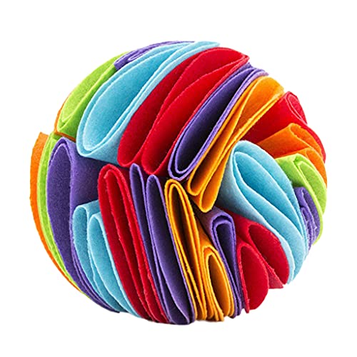ZEPFJHE Futtersuche in Regenbogenfarben, Schnüffeltraining, langsames Füttern, Puzzle, Spielzeug für Welpen und Hunde ZEPFJHE Futtersuche in Regenbogenfarben, Schnüffeltraining, langsames Füttern, Puzzle, Spielzeug für Welpen und Hunde von ZEPFJHE