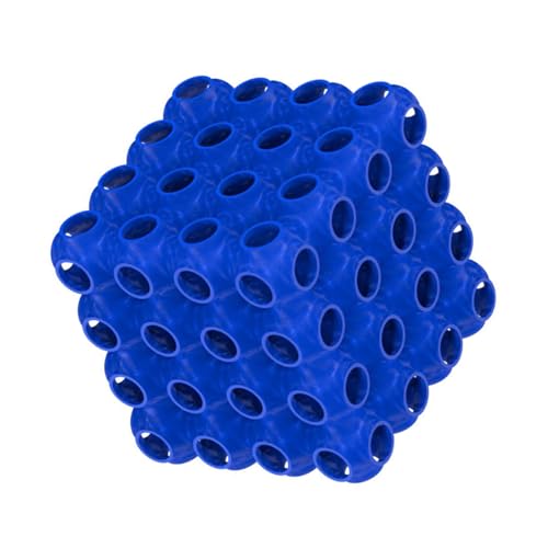 ZEPFJHE Hollowout Aquarien Versteck Für Fischgarnelenunterkunft Mit Atmungsaktivem Design Verstärkt Die Wasserzirkulation Plastikdekoration Shrimp Shelter von ZEPFJHE